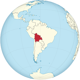 Bolivia cartina
