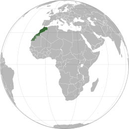Marocco cartina